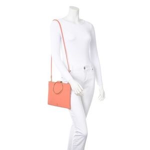 Thacker Le Pouch Coral Crossbody Bag